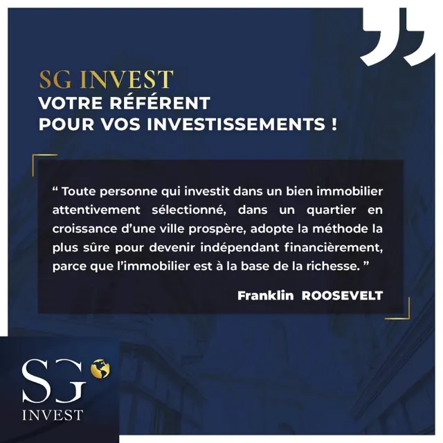 Votre référent pour vos investissements